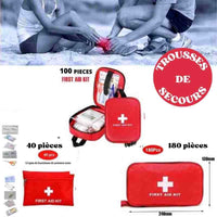 Trousse de secours complet pour répondre à toute la petite bobologie.