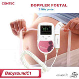 Doppler Foetal Portable pour Maman Enceinte. I Osiade
