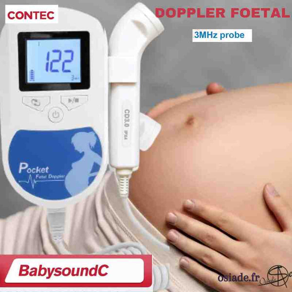 Doppler foetal fréquence cardiaque I Osiade France