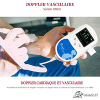 Doppler cardiaque et vasculaire 8 MHz Contec