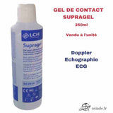 Gel de Contact Supragel pour Doppler - Echographie - ECG - flacon de 250ml I Osiade