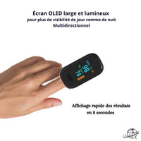 🔹 Oxymètre de pouls numérique OLED – Osiade
