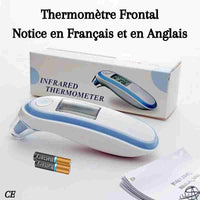 Thermomètre sans contact à infrarouge ∣ Osiade.fr