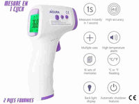 Thermomètre frontal infrarouge sans contact - LIVINGbasics