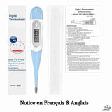 Thermomètre médical rectal flexible I Osiade France