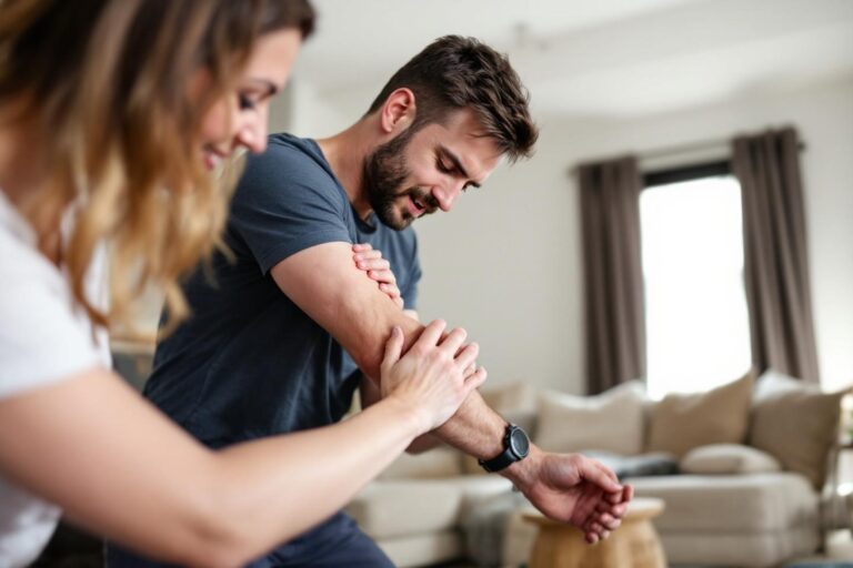 Manœuvre de Heimlich : geste de premiers secours anti-étouffement